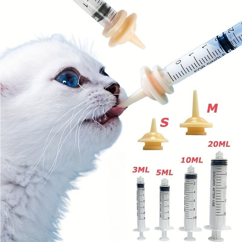 Product Introduction of Feeding Nipple, Pacifier Silicone Nipple For Kittens, Pet Slow Feeder 0