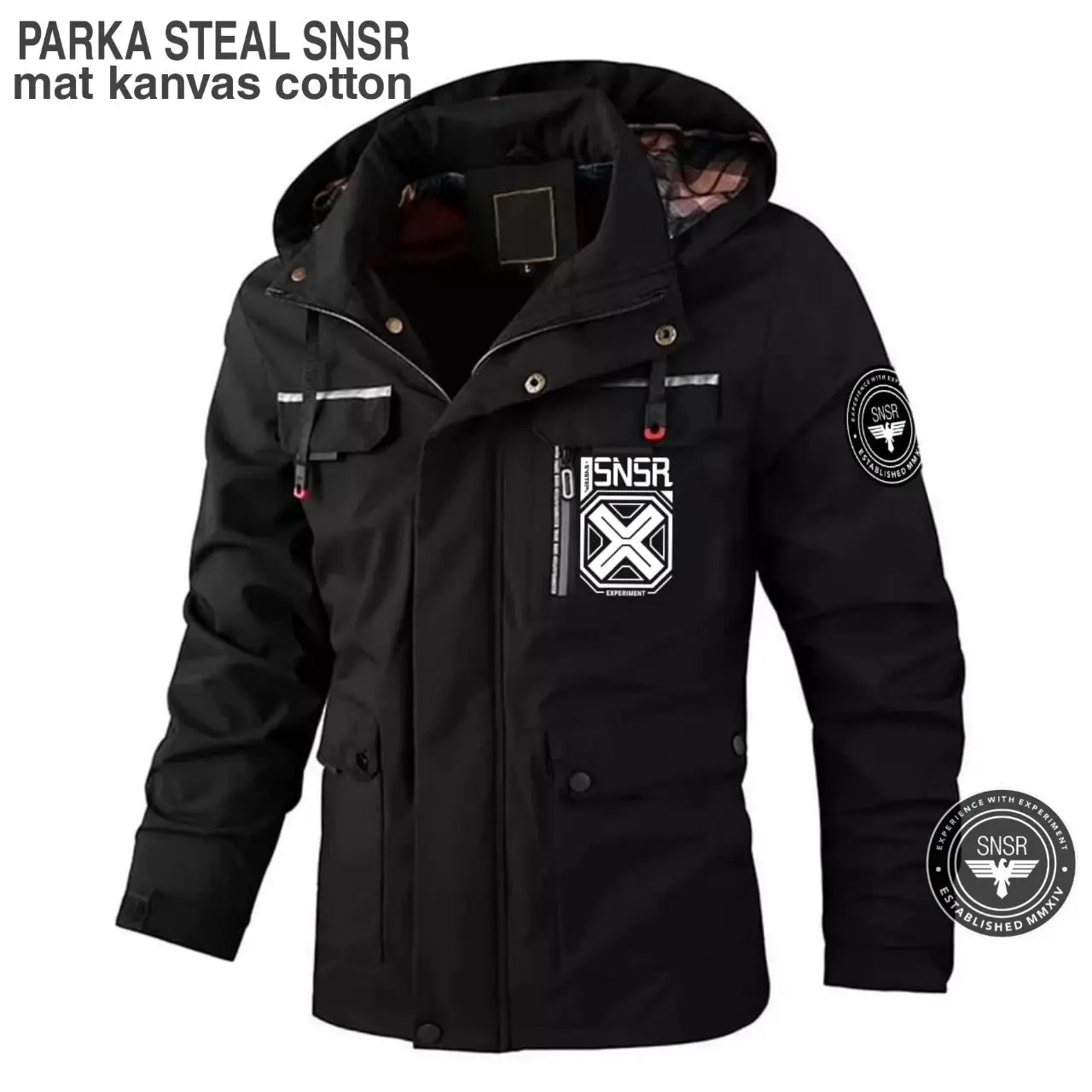 Jaket parka steal / Jaket pria / Jaket parka terbaru 2024 / jaket cowok casual Keren Distro / jaket pria Dewasa
