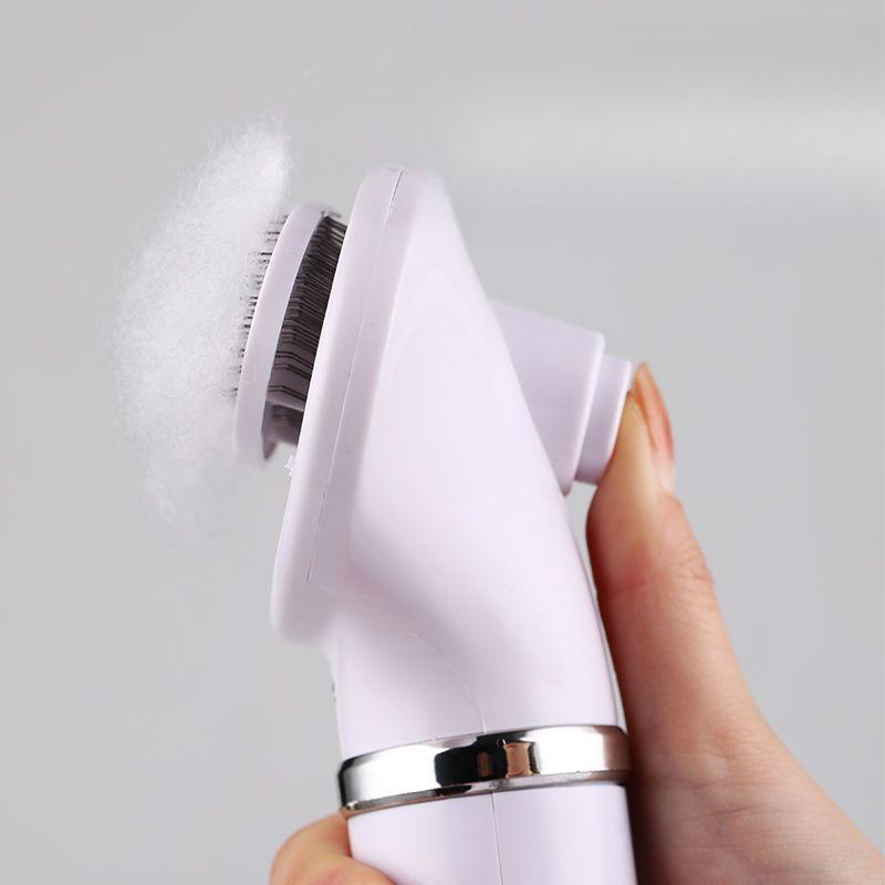 Product Introduction of Pet Blowing Hair Pulling Artifact Blowing Combs Dog Roller Raising Machine Integrated Hair Dryer Teddy Blowing Hair Comb for Beauty Use 6