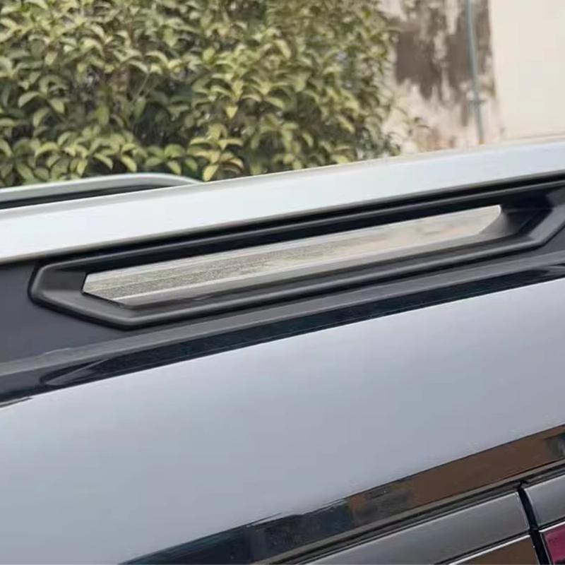 Product Introduction of 6Pcs Roof Luggage Rack Decorative Strip Plate Cover For Chery Jetour TravellerJetour T2 2023 2024 Carbon Fiber and Black #468368 24