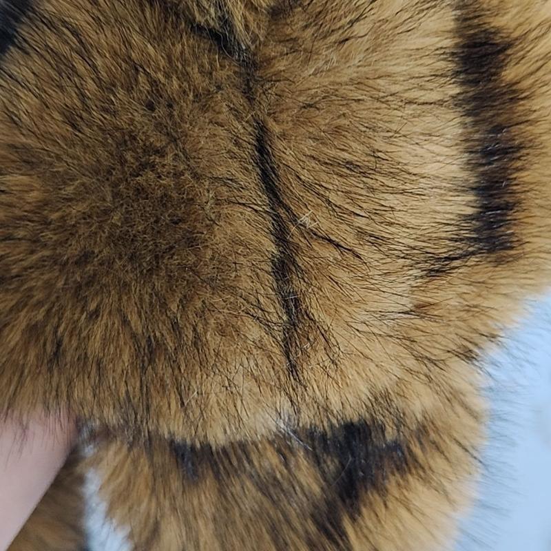 Mũ trùm tai, Coati, Mô phỏng gấu mèo, Vương triều Overlord Tail Mỹ, Lei Feng, Thích hợp cho trẻ em, Nam và Nữ, Ấm áp mùa đông dành cho cha mẹ và con cái, Mũ dành cho người lớn 9