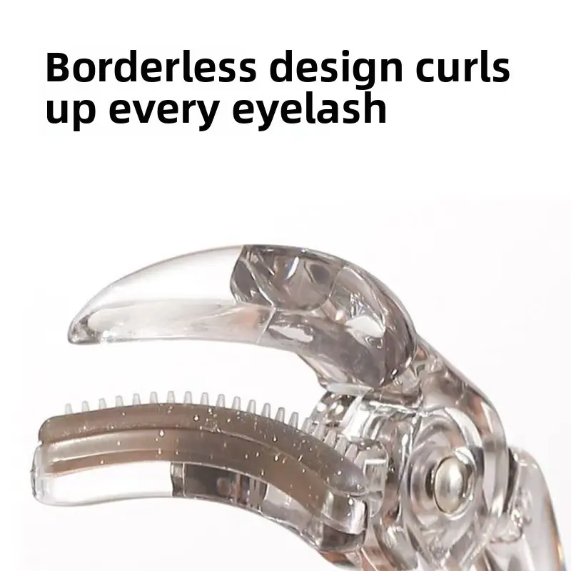 Xixi Toothed Eyelash Curler Natural Curly Long Lasting Shaping Easy to Use Wide Angle Frameless SUNFLOWER Eyelash Curler