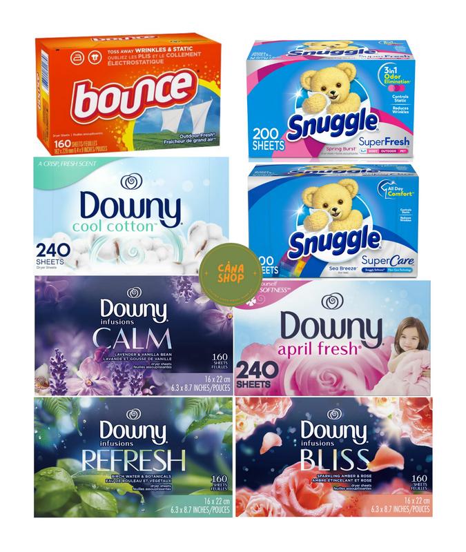 [TÁCH LẺ] Giấy thơm, chống ẩm mốc quần áo nhập khẩu Mỹ Bounce, Downy, Snuggle chính hãng bill Mỹ