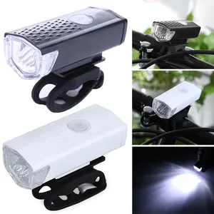 Lampu Sepeda LED Light Depan Rechargeable 300LM Anti Air Outdoor