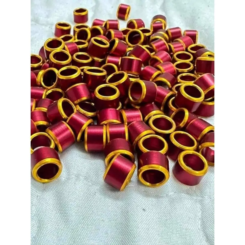 ring polos tanpa mata kucing list emas lovebird perkutut murai 10pcs