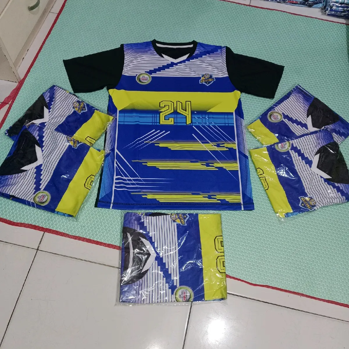 atasan jersey volly baju olahraga jersey bola jersey terbaru