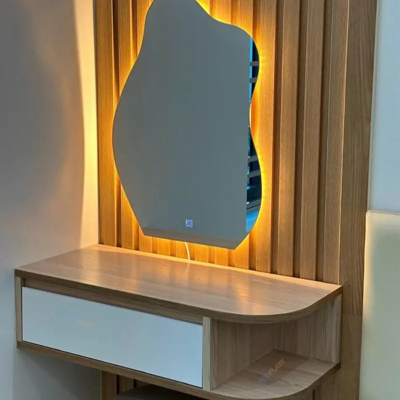 Gương hình hạt đậu kt 60-80 Đứng 0
