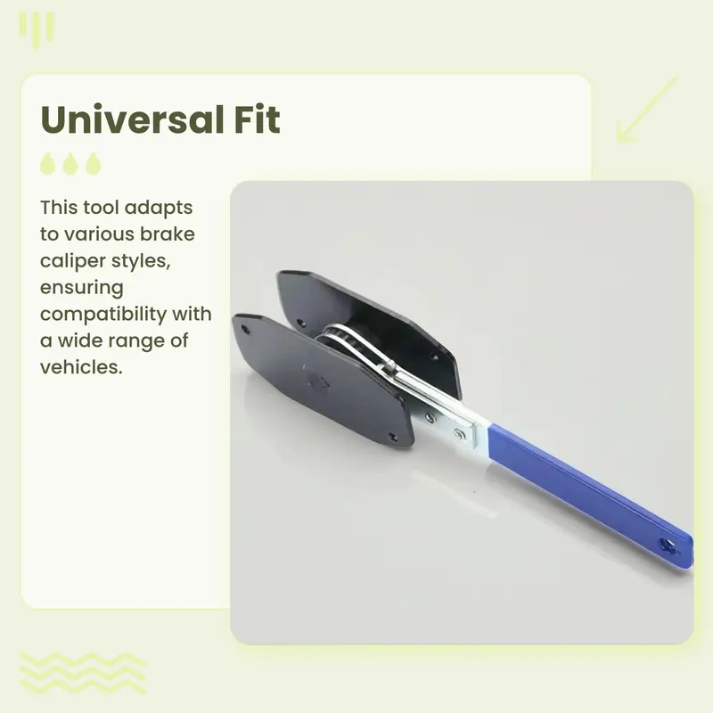 Car Disc Brake Caliper Ratchet Brake Cylinder Adjustment Tool, Durable and Reliable Convenient Universal Auto Repair Tool, Professional Car Repair Tool, Brake Parts, Mechanical Brake, Brake Lever, for Brake Plate Repair 1