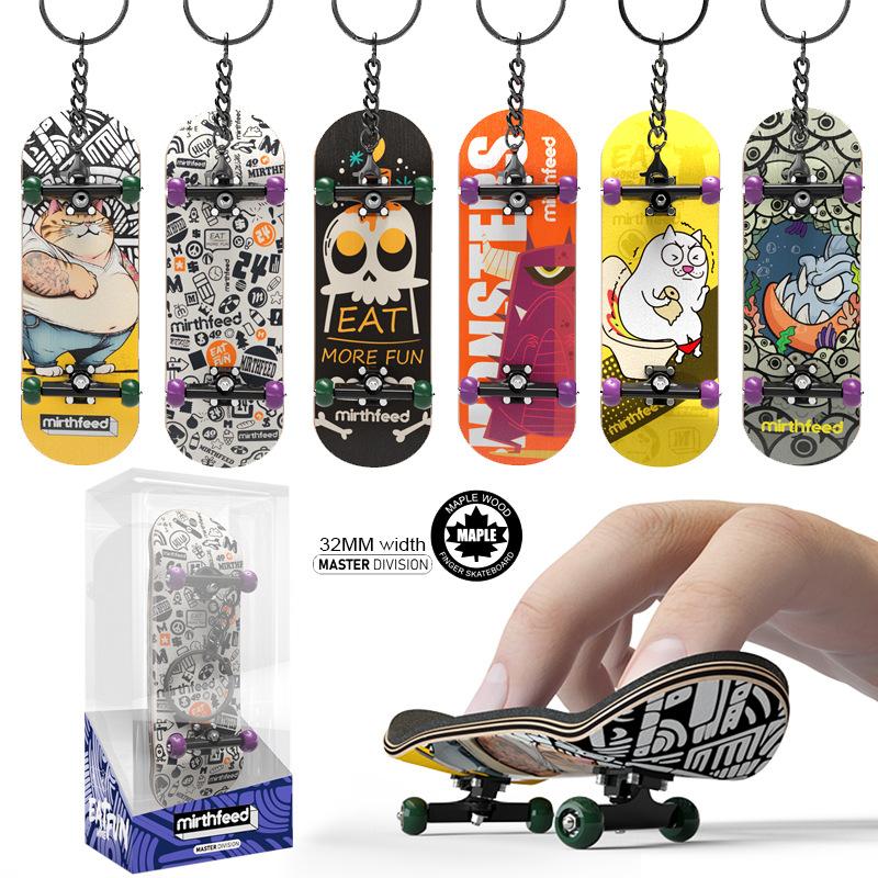 Fingerboard New Finger Board Mini Skateboard Fingertip Toy ...