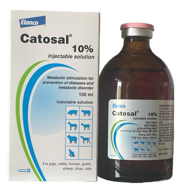Dung dịch Catosal 100ml - Hàn Quốc cho gà chọi heo chó mèo dê cừu