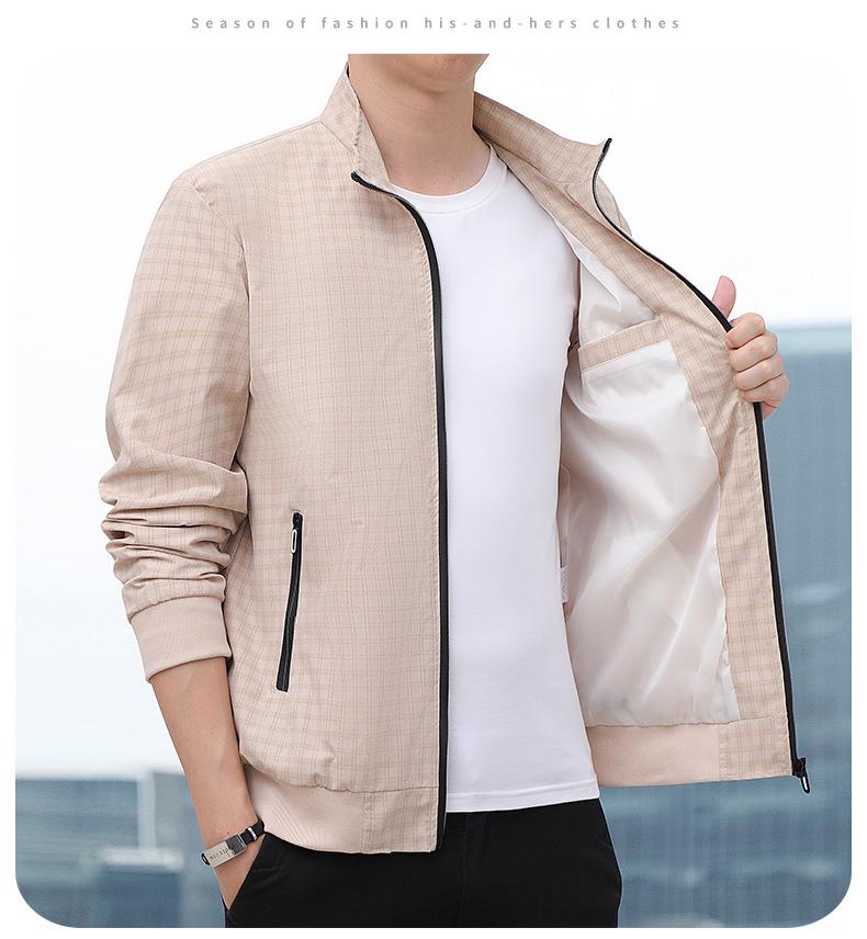 Product Introduction of Áo Khoác, Nam, Thích Hợp Cho Nam Thanh Niên Và Trung Niên, Phong Cách Mùa Thu, Cổ Chân Đế, Thường Ngày, Baita Đơn Giản, Hàng Nhà Máy Bán Buôn, Thích Hợp Cho Nhân Viên Cũ Xã Hội, Sản Xuất Tinh Tế Đảm Bảo Chất Lượng 17
