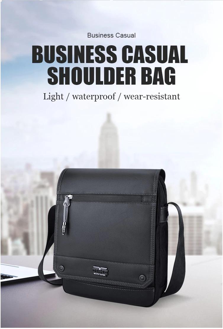 Product Introduction of Túi đeo chéo, đeo hông nam Arctic Hunter K00092 chất liệu Oxford chống thấm nước, thiết kế nhiều ngăn tiện dụng Bag Đeo Vai 1