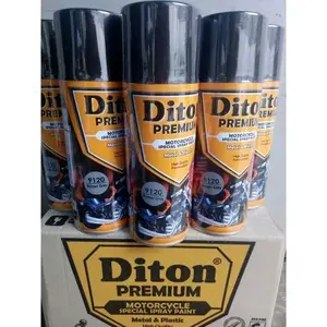 Pilok Pilox cat semprot Cat Diton Premium Epoxy Primer Grey 9120 400CC Dasar Abu Cat Dasar Abu Tahan Bensin 400cc 9120 primer grey poxy Car