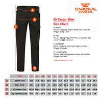 Gambar Cardinal Celana Panjang Kargo GI Slim Fit Pria E0096BK03B - 29, Brown dari Cardinal Brand Kab. Bandung 5 Tokopedia