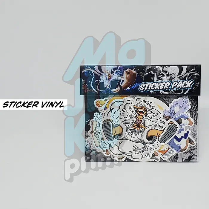 Sticker Pack Anime LUFFY GEAR 5 ONE PIECE | Vinyl 2