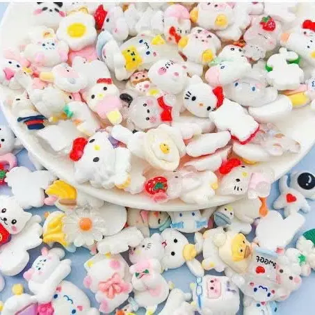 ￼[Tặng keo] Set charm loại 1, charm gắn nón bảo hiểm, trang trí bình nước, sổ tay, ốp điện thoại theo tone màu 8
