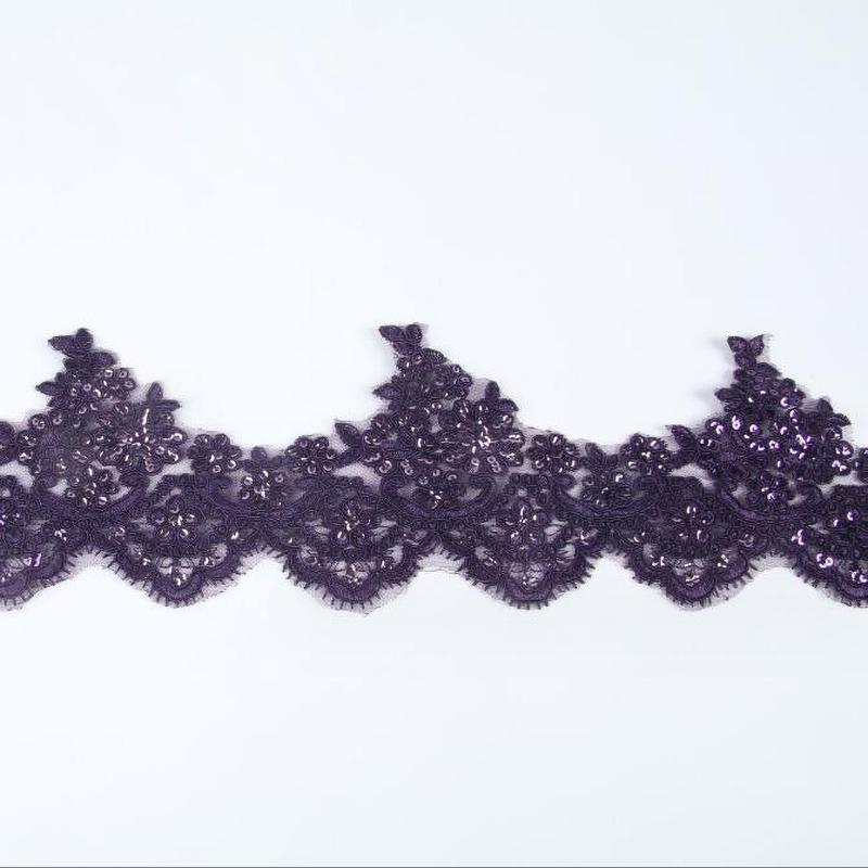 Product Introduction of Vải Ren Kim Sa, 1 Sân, Trang Trí Lưới Venise Hoa, May Vá Thủ Công, Thích Hợp Cho Váy Cưới, Rộng 15CM 3