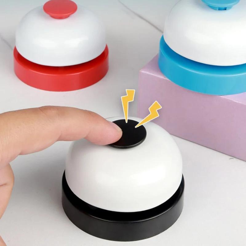 Product Introduction of 1Pc Stainless Steel Hand Pressing Service Bell Answer Bell Reception Desk Bell Ring Table Pet Bell For Restaurant Kitchen Bar 16