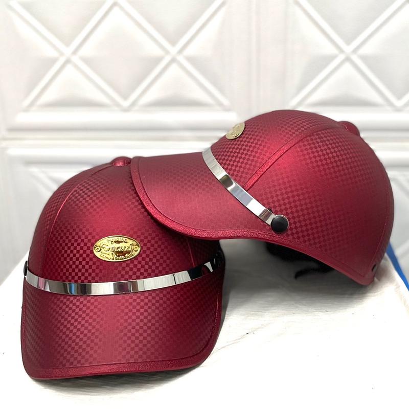 Nón BH kết 4 múi Demen vân carbon nam nữ. Nón Bảo Hiểm Phụ Kiện Sport