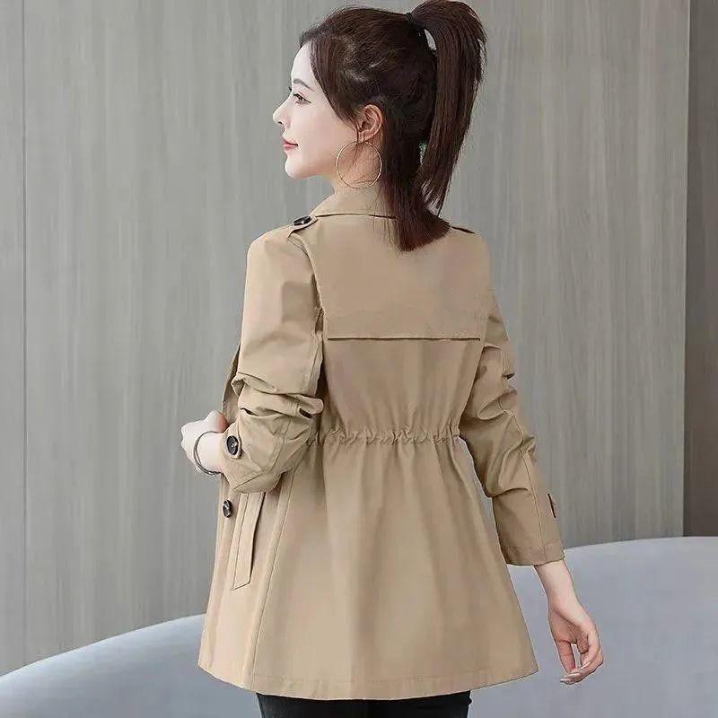 Product Introduction of Áo khoác ngoài, Dài Trung Bình Dành Cho Nữ, Bó Sát Eo, Thanh Lịch Và Ôm Sát, Thích Hợp Cho Mùa Xuân Và Mùa Thu, Cỡ Nhỏ Áo Khoác Nữ Top Jacket Women Có Cổ 10