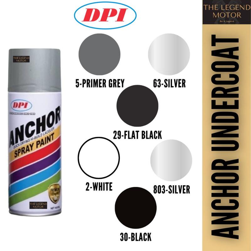Anchor ANTI RUST PRIMER UNDERCOAT Primer Grey Spray CAT AntiRust ...