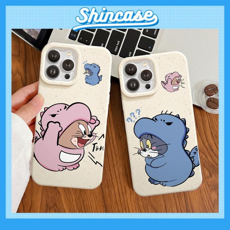  Ốp Lưng iPhone Big Dino Lúa Mì Chống Sốc Bảo Vệ Camera - iP 6 6s 7 8 Plus X XS XR 11 12 13 14 15 16 17 Pro Max Mini 