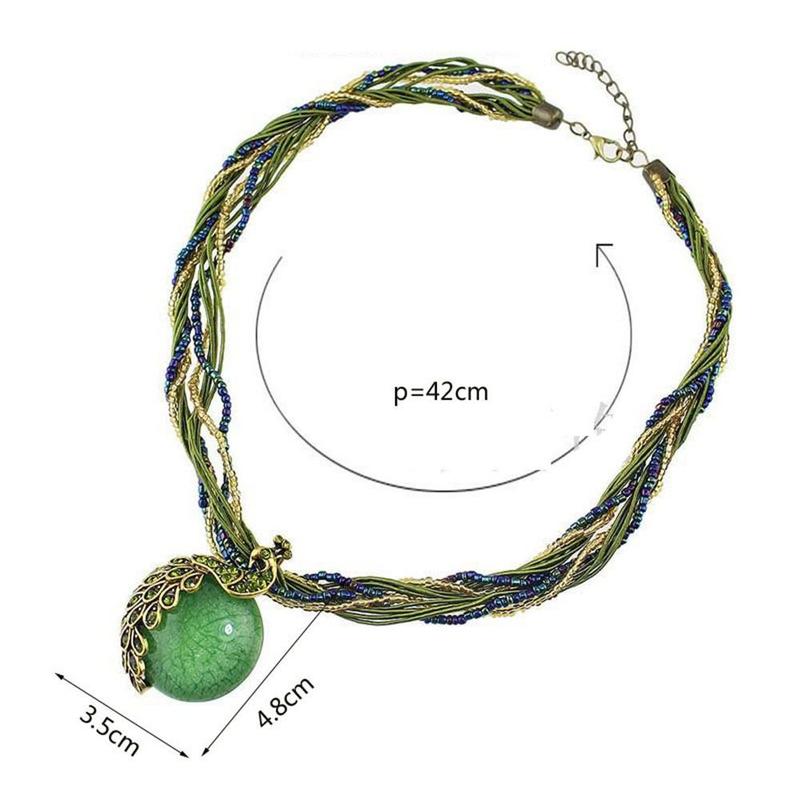 Hot New Design Creative Bohemian Style Accessories Fashion Pendants Retro Necklace Tassel Pendant 4