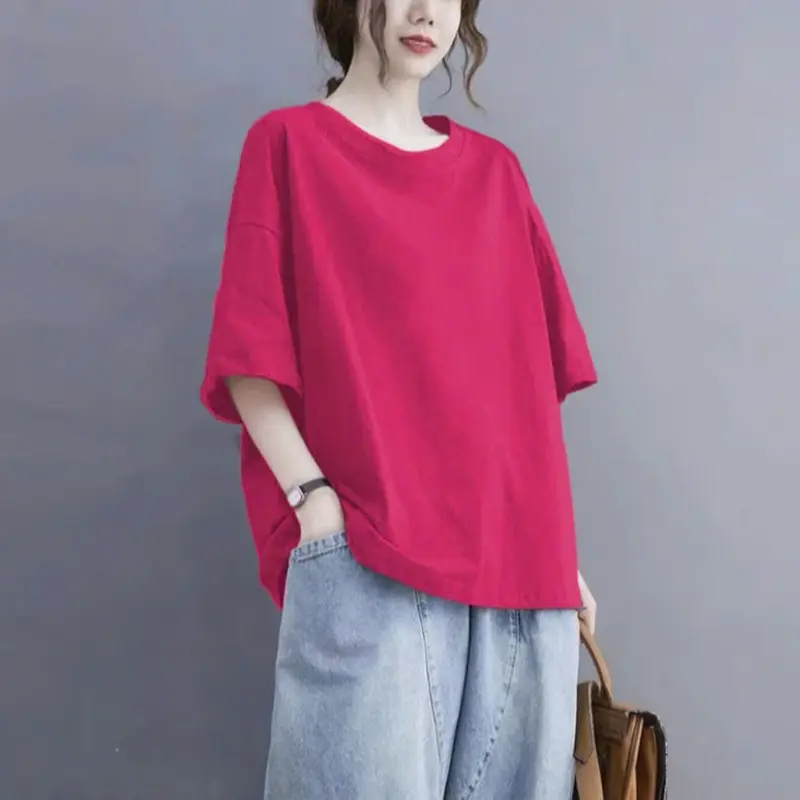 Áo thun TRƠN nam nữ chất cotton cục xinh 3