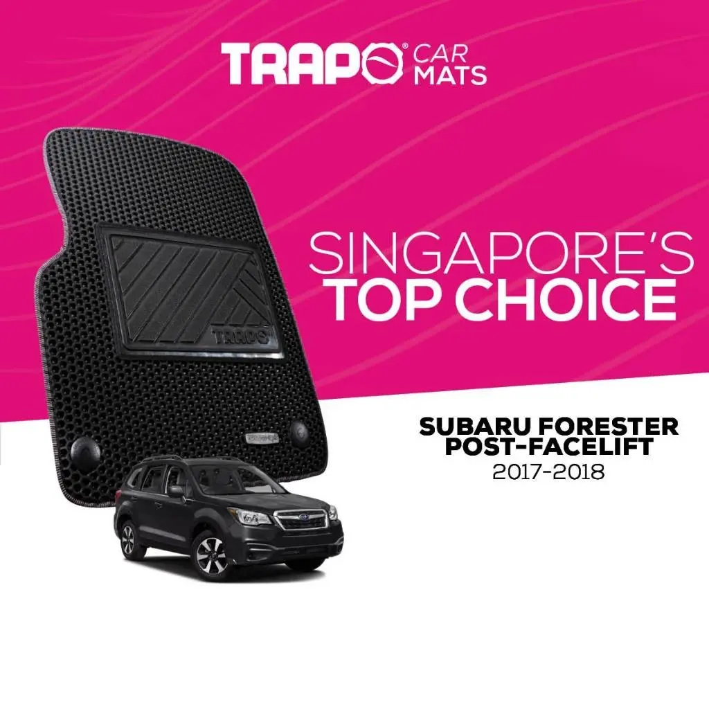 Trapo Car Mat Subaru Forester Post-Facelift (2017-2018)