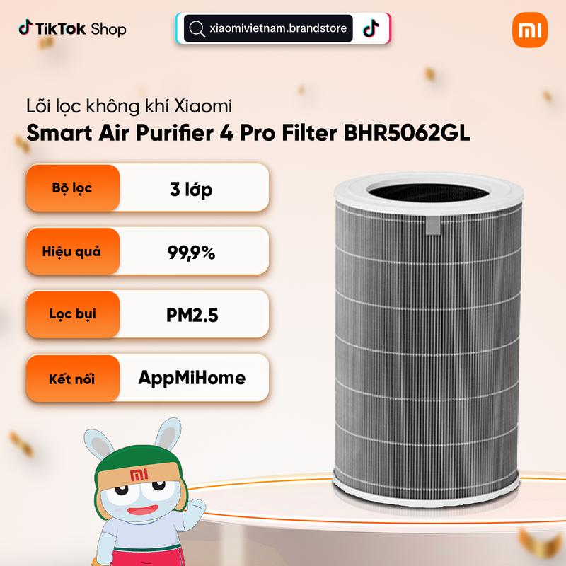 Lõi lọc không khí Xiaomi Smart Air Purifier 4 Pro Filter BHR5062GL - Làm Sạch Hiệu Quả