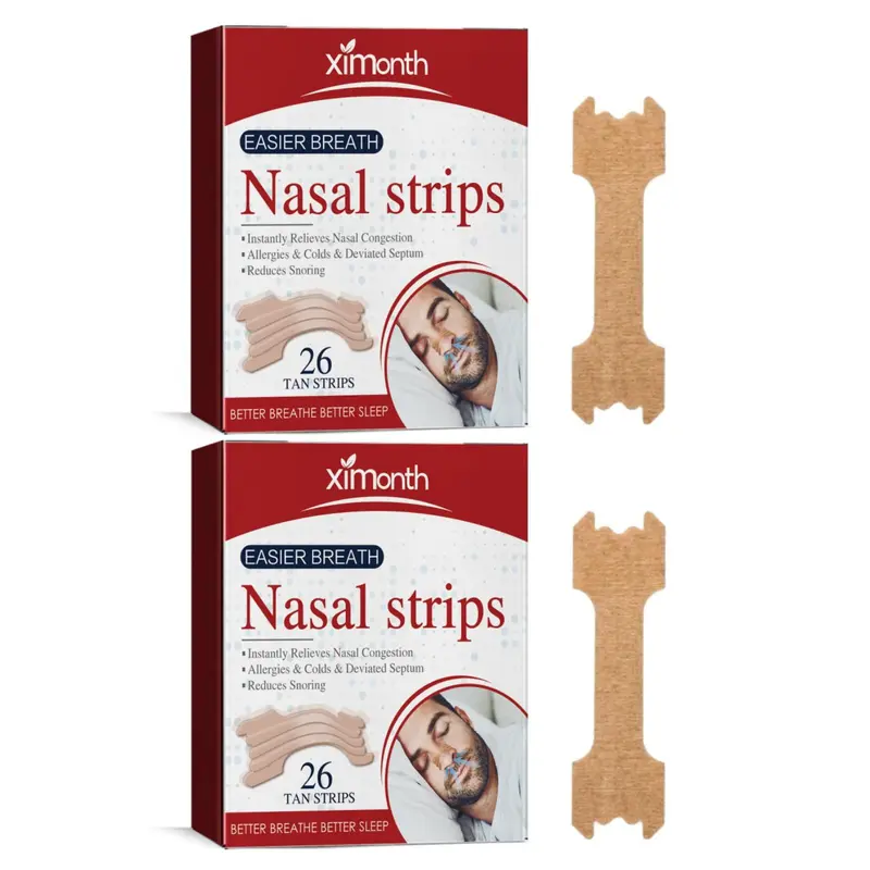 Nasal Strips, Nasal Strips for Nasal Congestion, Breathable Nasal Strips for Men & Women, Sleep Aid Products 0
