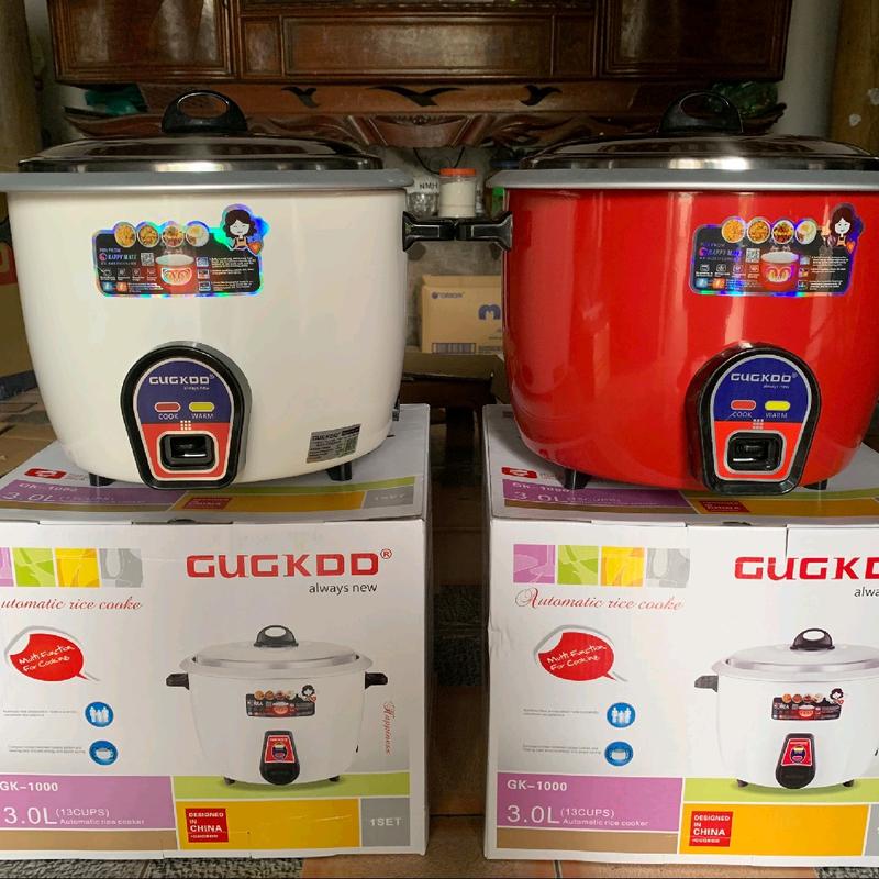 Nồi cơm điện GUGKOO dung tích 2,2l và 3L vung rời Nấu Cơm Nấu Ăn
