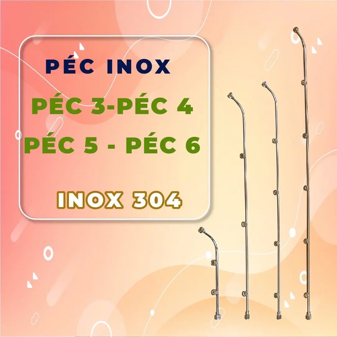 Các loại péc phun inox chuyên phun sương xịn xò
