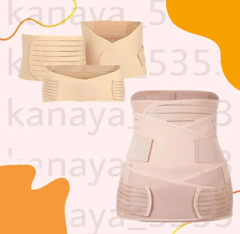 Stagen 3 in 1 / Korset Pasca Melahirkan Nude Belt Perut Ibu