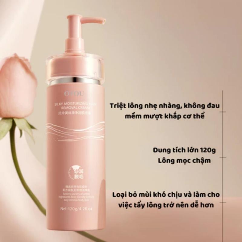 (COMBO 2) Kem Tẩy Lông OTOU Toàn Thân Nách, Tay 120G | Wax Lông An Toàn, Không Đau, Không Kích Ứng, Dành Cho Mọi Loại Da, Dùng Cho Cả Nam Và Nữ 6