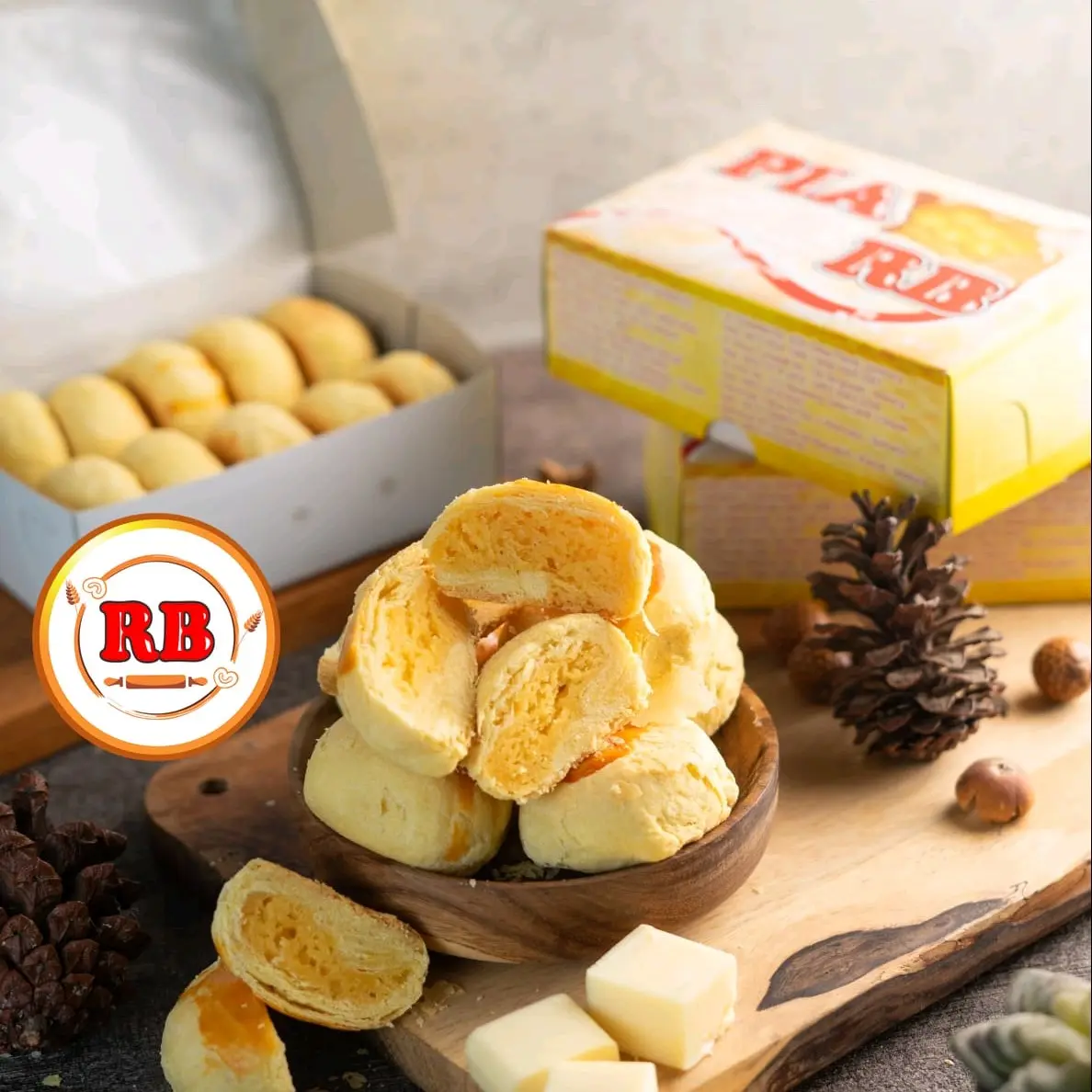 Pia Bakpia  RB Variant  Rasa Keju Isi 10