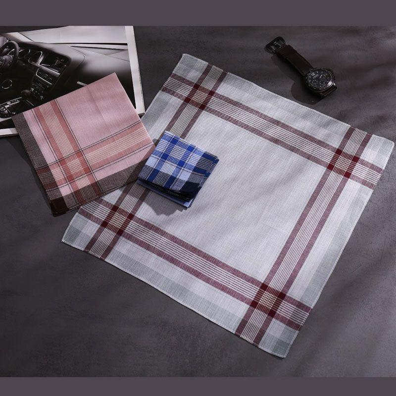 Product Introduction of Fashionable Men's portable thin handkerchief summer pure cotton sweat-absorbent hand towel women's cotton handkerchief 7