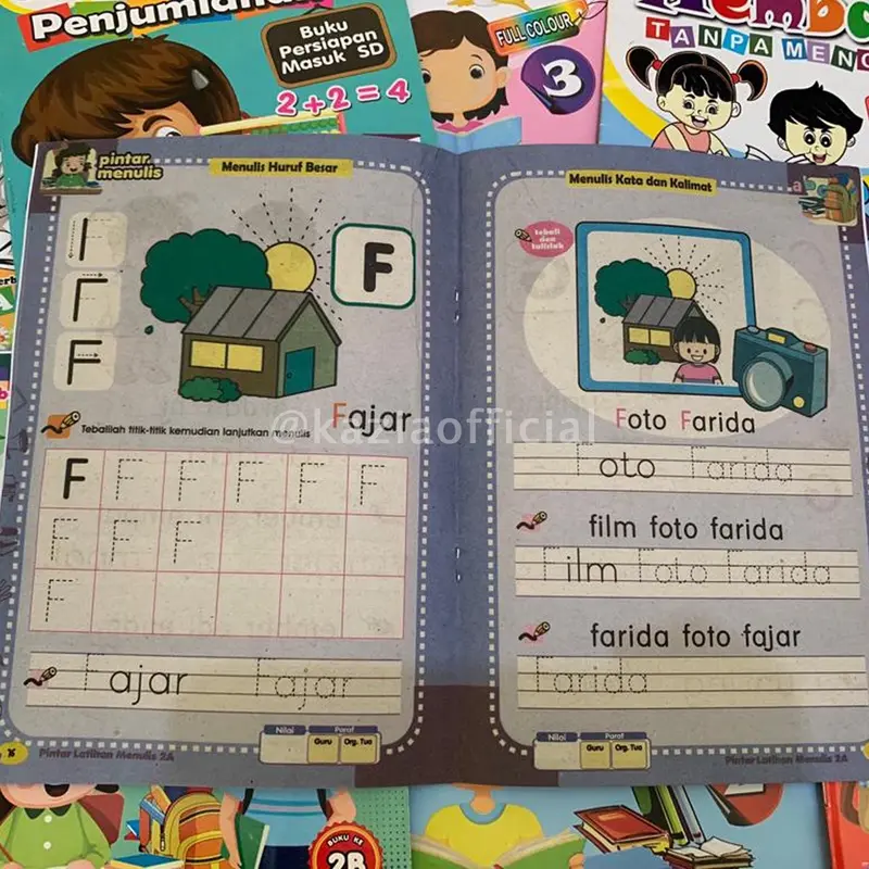 Buku Edukasi Belajar Calistung 3