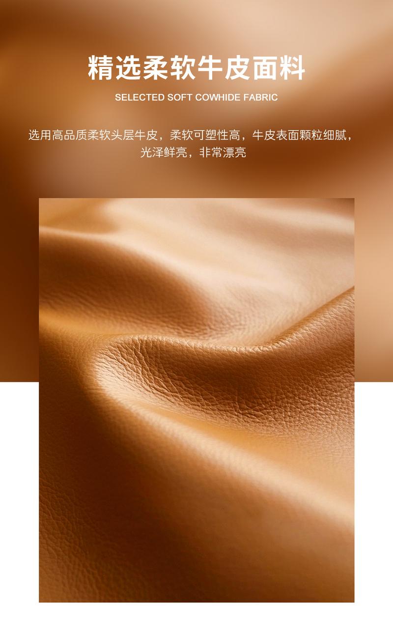 Product Introduction of Wholesale Genuine Leather Women's Bag Autumn and Winter New Casual Simple First Layer Cowhide Messenger Bag Women's Portable Shoulder Bag messenger  bag handbag  women 2