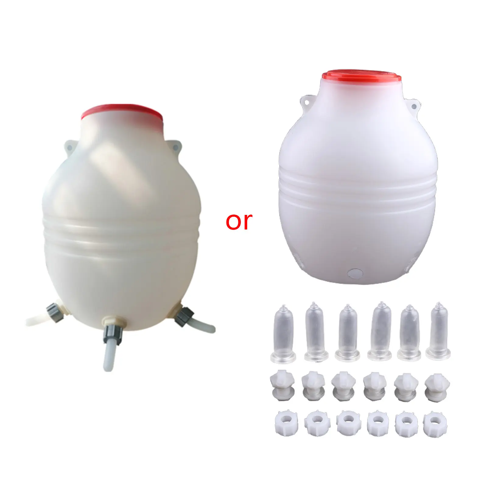 Lamb Teat Feeder Bottle Topper Feeding Milk Drinking for Sheep Goat Farm