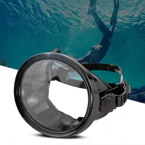 MOJOY Kacamata Selam Oval Diving Mask Scuba Freediving Tempered Glass - M17