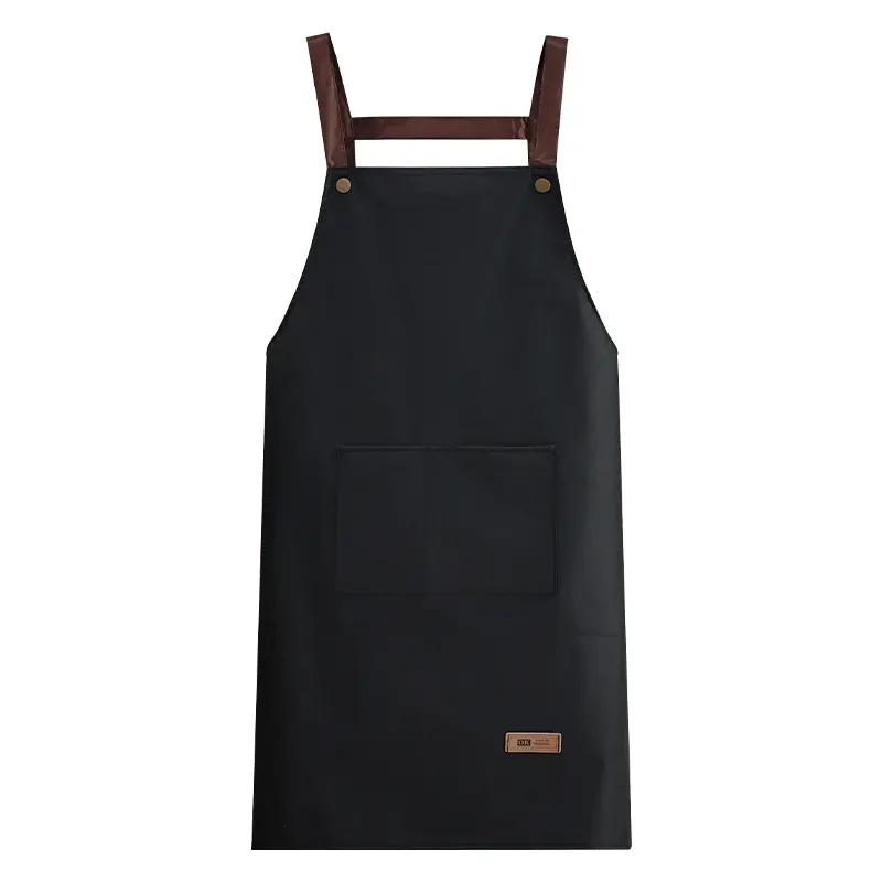 New Apron Women's Kitchen Home Cooking Fashion Waterproof Oil-Proof Catering Dedicated Apron Direct Sales