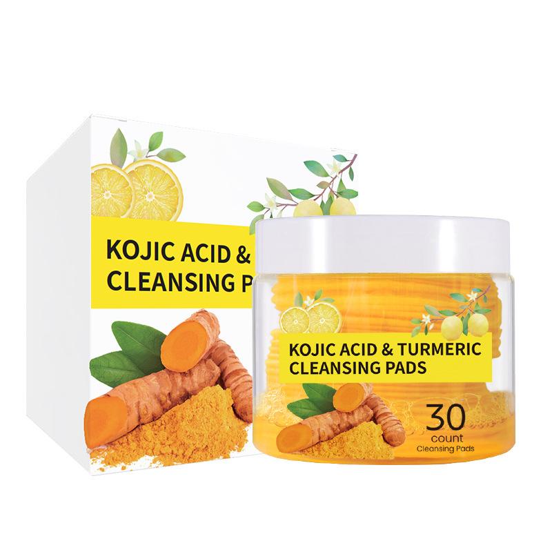 Product Introduction of Turmeric Cleansing Pads Turmeric Cleansing Pad Exfoliating Cleansing Facial Care Skincare Comfort 9