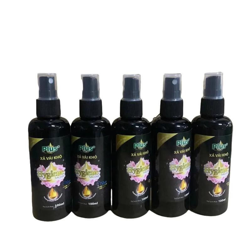 Combo 5 chai xịt xả vải khô hygienE plus dung tích 100ml - xịt thơm quần áo tiện lợi