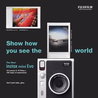Gambar Instax Mini Evo - Fujifilm Instax Mini Evo Hybrid Instant Camera Kamera - BROWN dari TasKamera-ID Kota Administrasi Jakarta Barat 3 Tokopedia