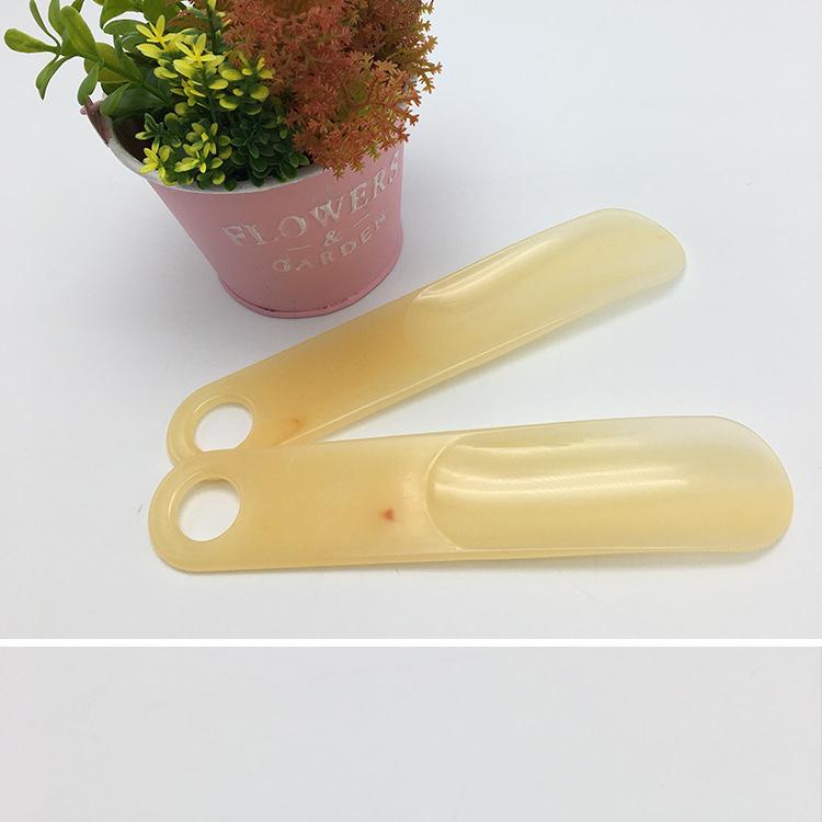 Product Introduction of Foldable Plastic Shoe Puller Can Carry Shoe Puller Pure Utility Translucent Fluid Pattern Small Shoe Puller 29
