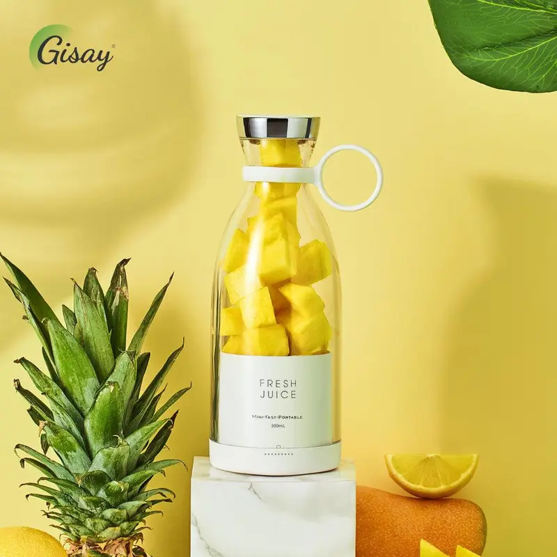 350ml Portable Electric Juicer, Multifunction Wireless Electric Juicer, Easy to Carry Juice Blender for Home, Office, and Travel 4