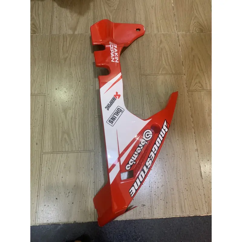 Mỏ cày xe Exciter 150 màu đỏ tem trắng - Phụ kiện xe máy độc đáo 2