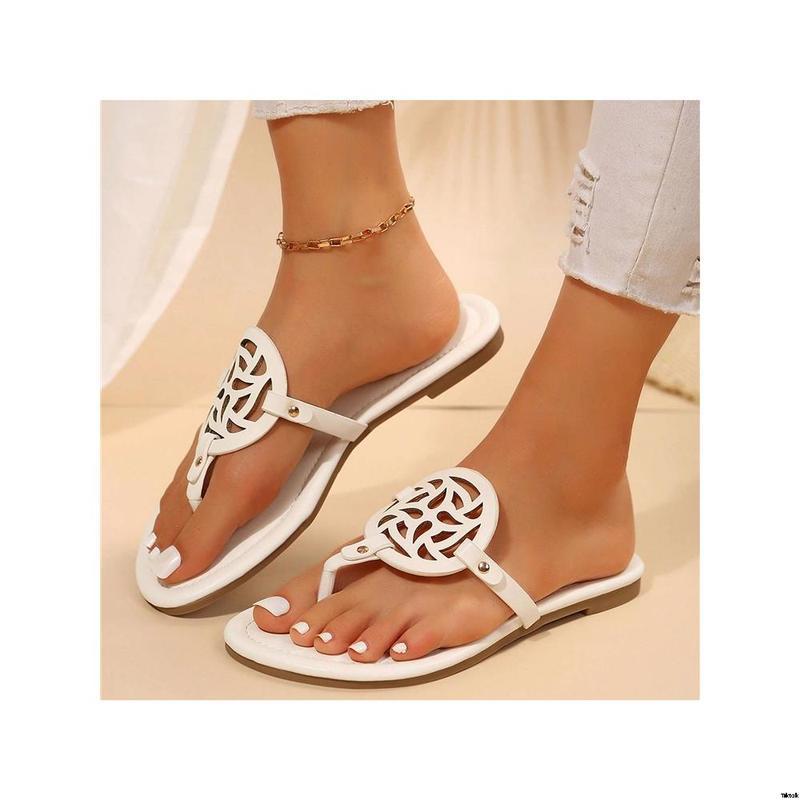 TikTok Shop Shoes Flat Sandals Women s Flip Flops Comfortable and Dressy Flip Flop Sandals