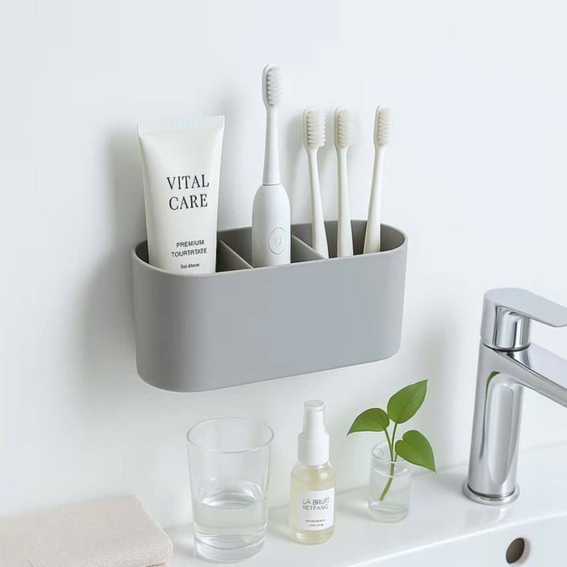 Kệ Nhà Tắm dán tường Hộp để bàn chải đánh răng đồ gia dụng đồ dùng phòng tắm 9